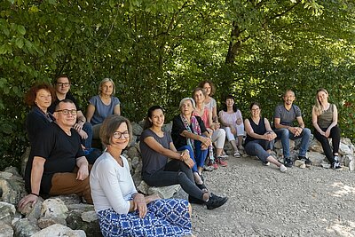 Gruppenfoto der Mitarbeitenden der Pflege